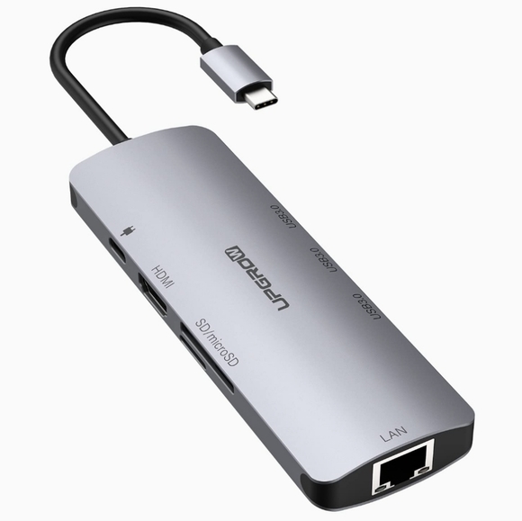 Upgrow Other - 8 in 1 USB 3.0 Smart HUB